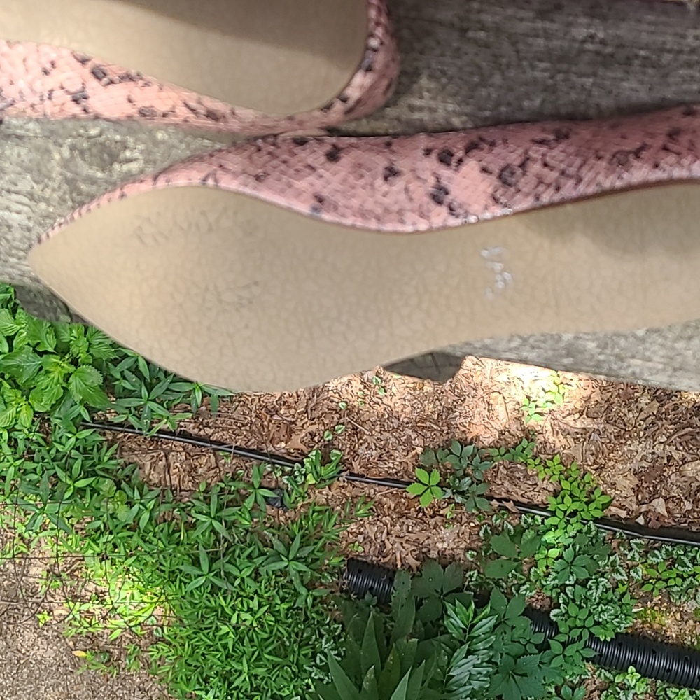 STEVE MADDEN Size 7m Flats Snakeskin look - Picture 6 of 8